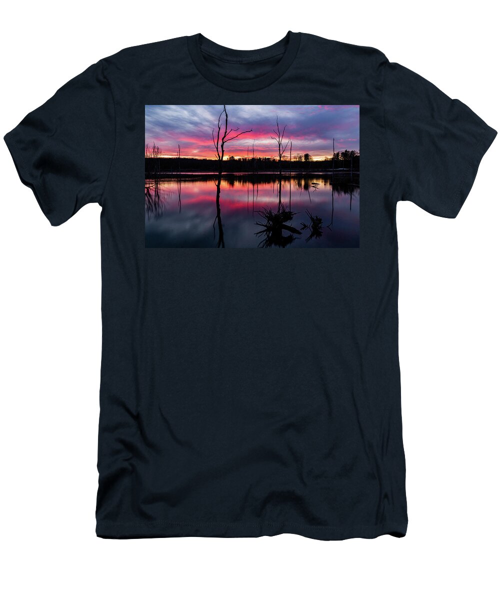 Beaver Marsh Sunset Dale Kincaid T-Shirt