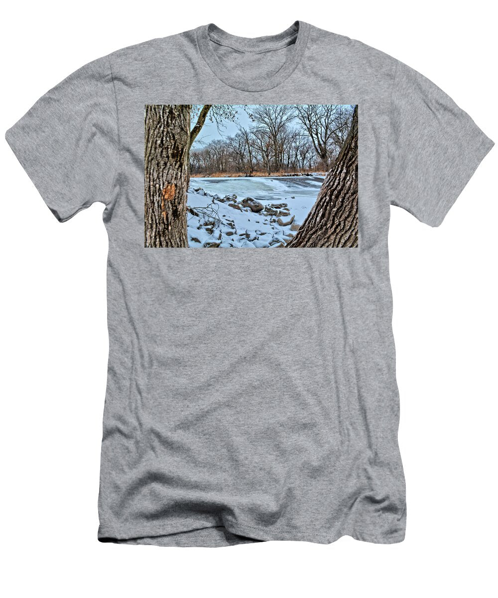 Beaver Meadows Winter Bonfire Photography T-Shirt