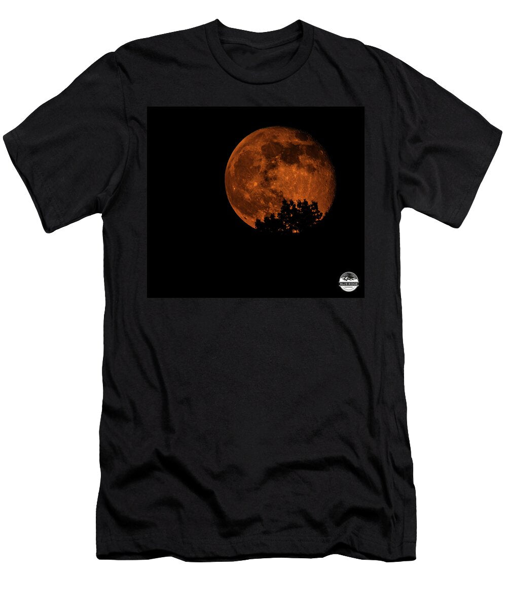 Beaver Moon Rising Blue Ridge Horizons Photography I Phillip Haynes T-Shirt