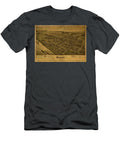 Beaver Pennsylvania Vintage City Street Map 1900 Design Turnpike T-Shirt