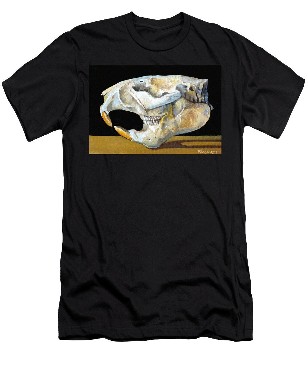 Beaver Skull 1 Catherine Twomey T-Shirt