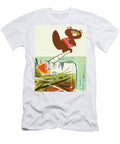 Beaver Standing on a Log Csa Images T-Shirt