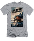Beaver Superhero Rhys Jacobson T-Shirt