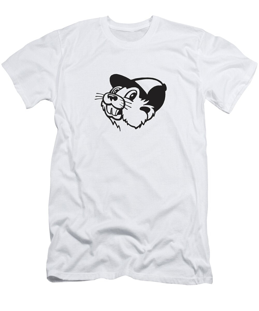 Beaver Wearing Hat Csa Images T-Shirt