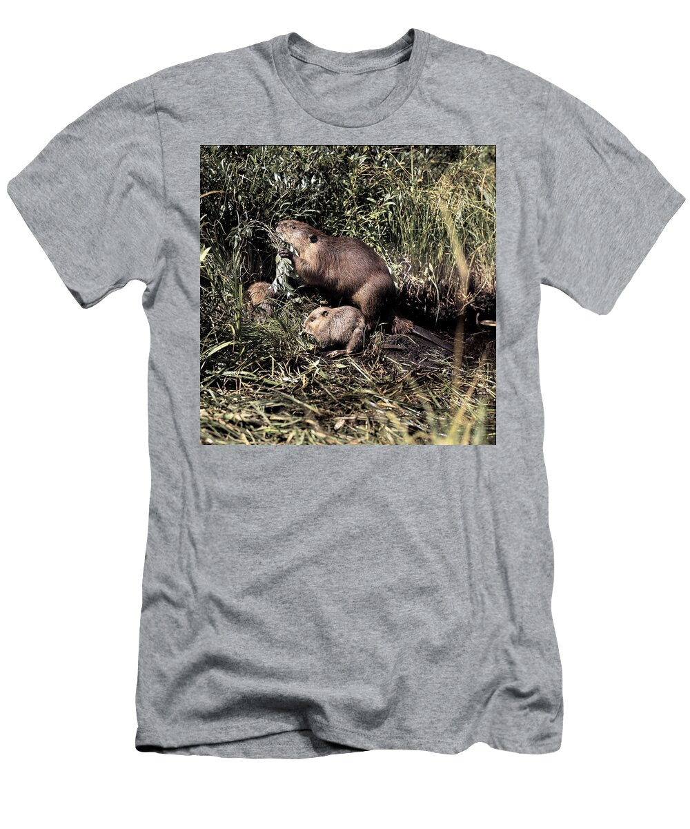 Beaver with Young Ed Cesar T-Shirt