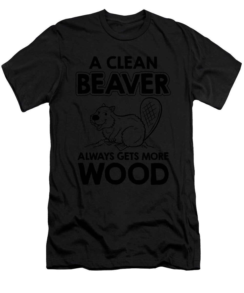 Beaver Woodland Animal Lover Gift Idea Haselshirt T-Shirt