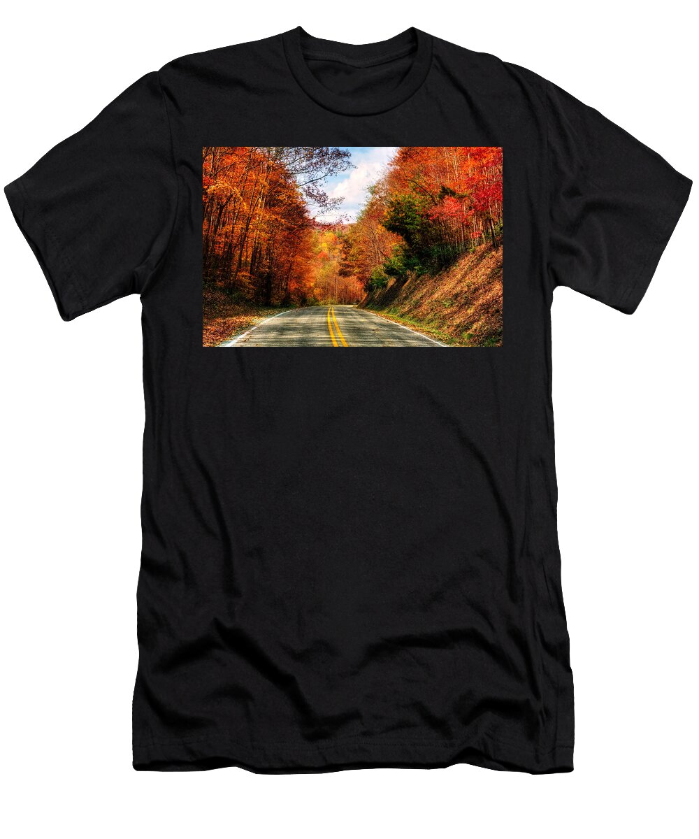 Beaverdam Road in Fall Greg Mimbs T-Shirt