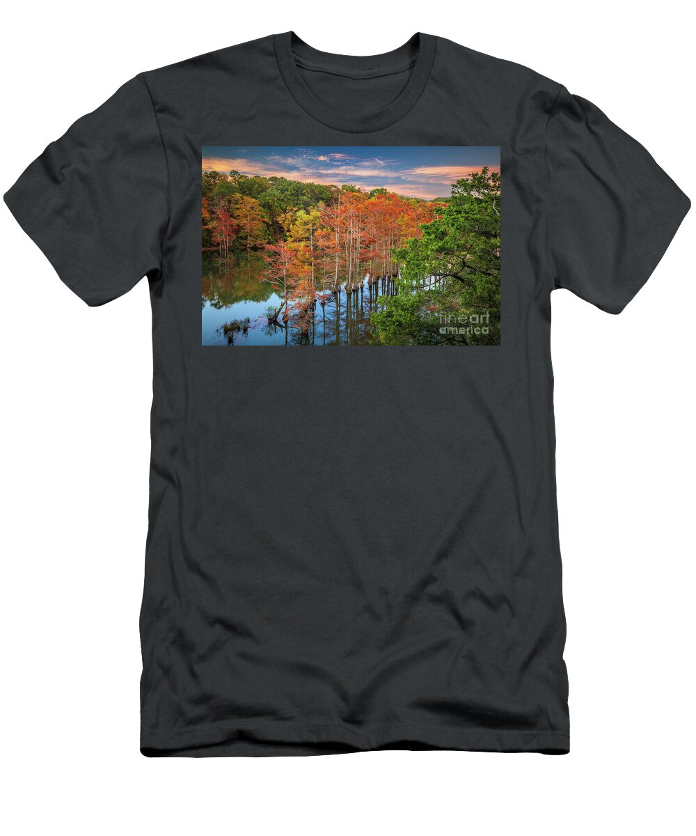 Beavers Bend Twilight Inge Johnsson T-Shirt