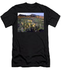 Beavertail Cactus with Picacho Mountain Tim Fitzharris T-Shirt