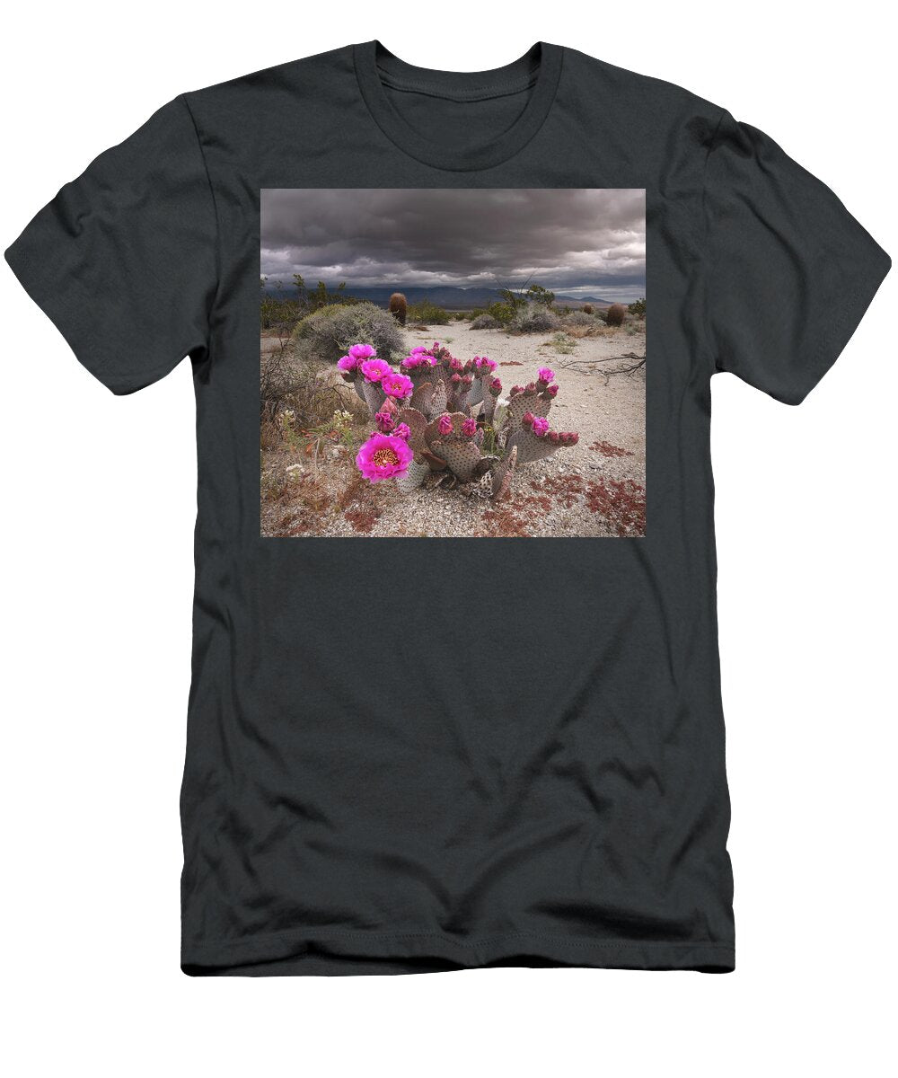 Beavertail Prickly Pear in Full Bloom William Dunigan T-Shirt