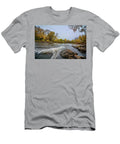 Below Beaver Creek Dam Bonfire Photography T-Shirt