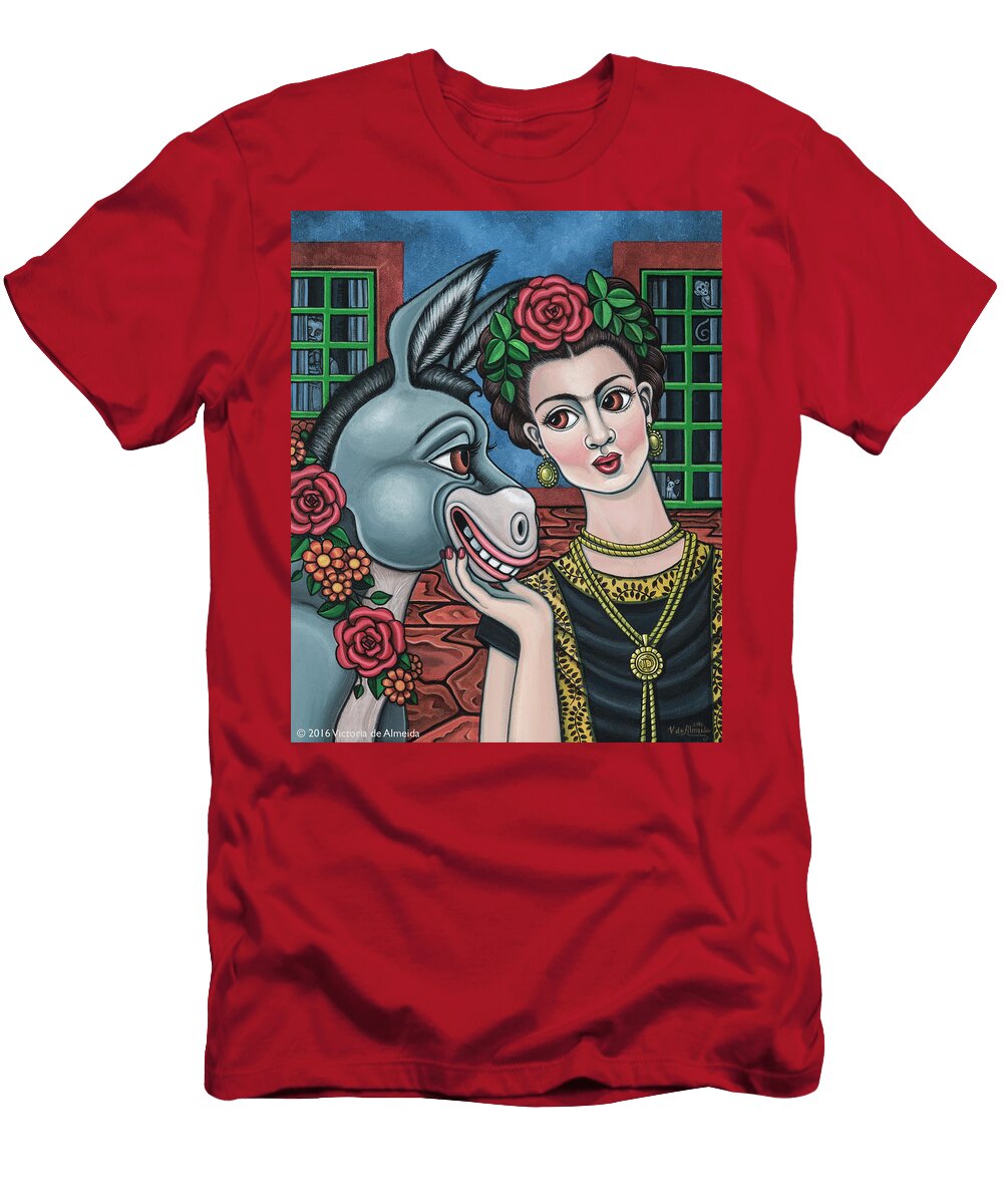 Beso or Fridas Kisses Victoria De Almeida T-Shirt