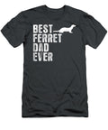 Best Ferret Dad Ever Ruheed Rossa T-Shirt
