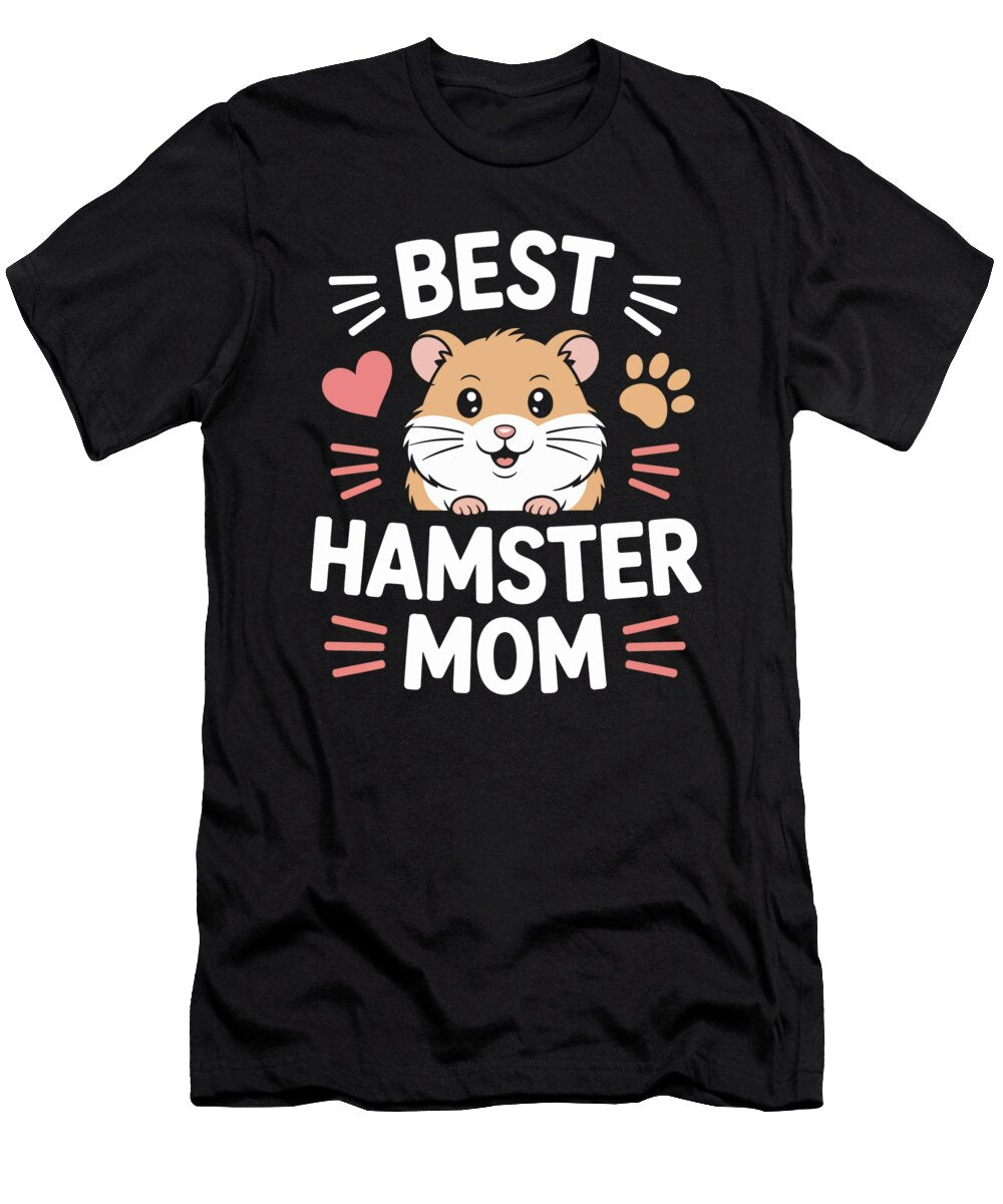Best Hamster Mom Design Joanna Redesiuk T-Shirt