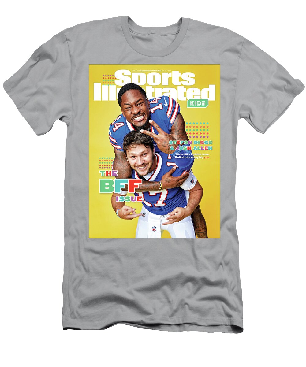 Bff Issue Cover Buffalo Bills Josh Allen and Stefon Diggs Sports Illustrated T-Shirt