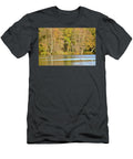 Birds Flying Over Lake Nature Scene Johan Ferret T-Shirt