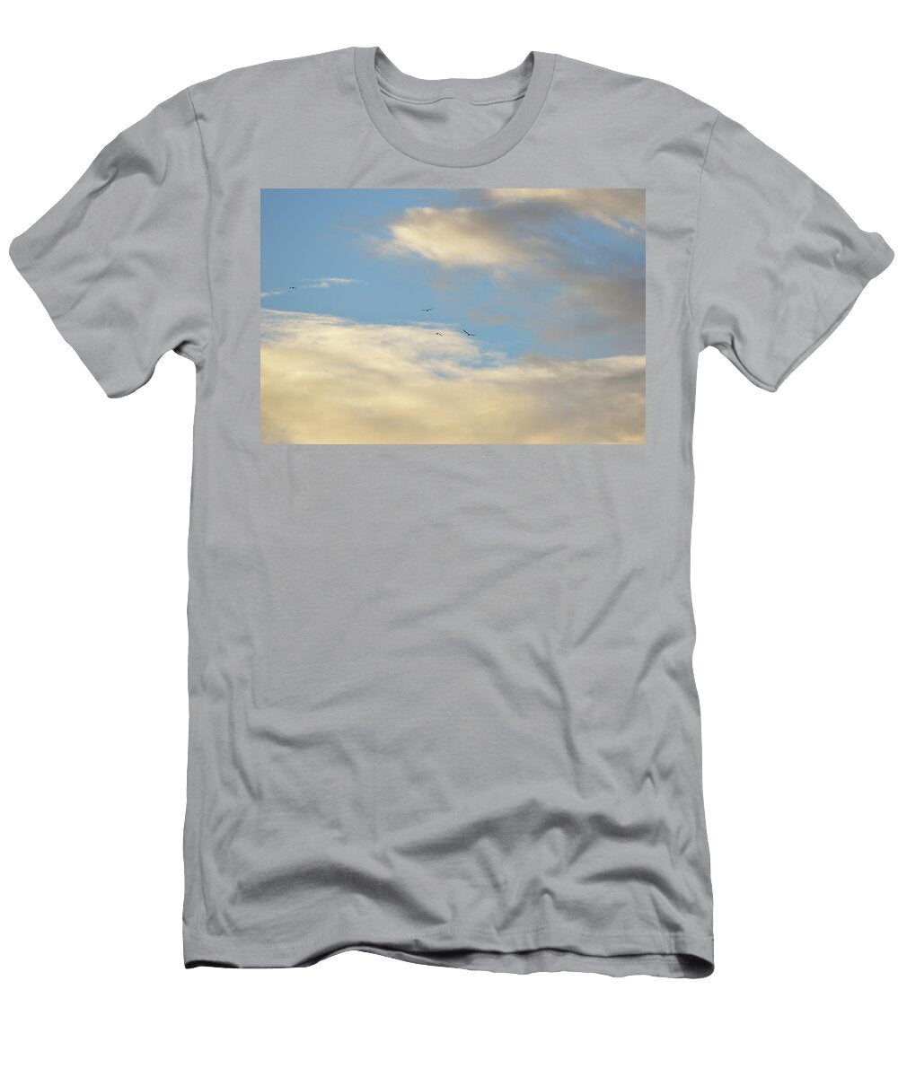 Birds Flying to the Clouds Johan Ferret T-Shirt