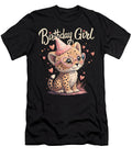 Birthday Girl Baby Cheetah Cute Zoo Animal Squad Coami Tacti T-Shirt