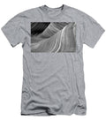 Black and White Sandstone Waves Adam Jewell T-Shirt