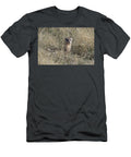 Black Footed Ferret Checks Out Its Surroundings Tony Hake T-Shirt