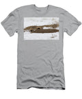 Black Footed Ferret Investigating Prairie Dog Burrow Before Charlie Summers Natureplcom T-Shirt