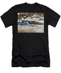 Black Footed Ferret Pauses After Emerging From the Prairie Charlie Summers Natureplcom T-Shirt