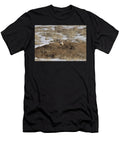 Black Footed Ferret Pokes His Head Out of a Prairie Dog Charlie Summers Natureplcom T-Shirt