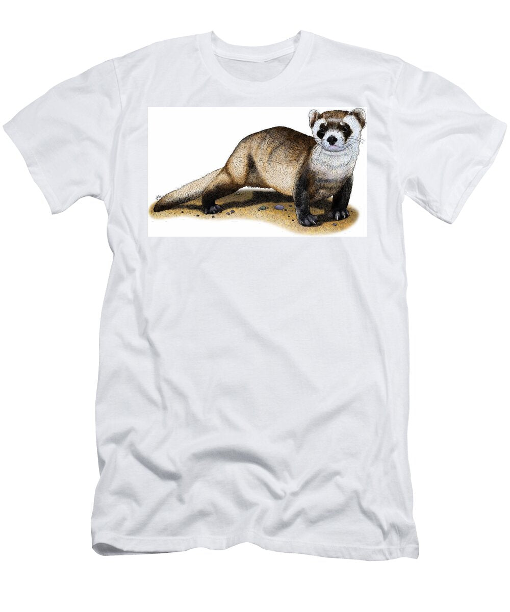 Black Footed Ferret Roger Hall T-Shirt