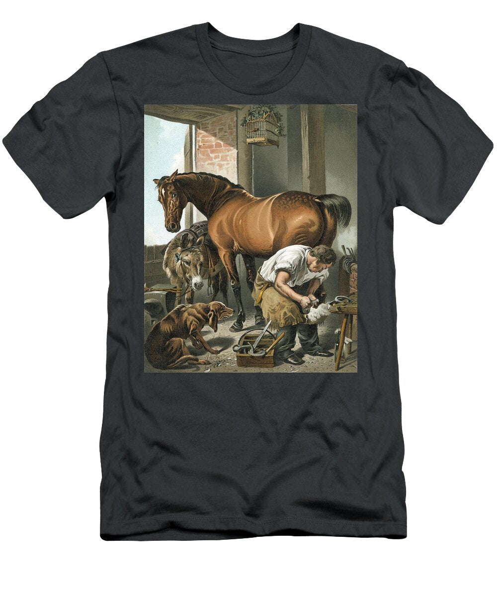 Blacksmith Sir Edwin Landseer T-Shirt