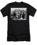 Blind Man At a Market C1890s Platinum Print Paul Martin T-Shirt