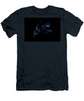 Blue Abstract Creaturelike Smoke Art Plume Johan Ferret T-Shirt