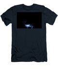 Blue Abstract Smoke Art Creature Johan Ferret T-Shirt