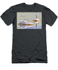 Blue Heron Refletion with Beaver Serene Water Ardea Herodias Isabella Smedley Nature T-Shirt