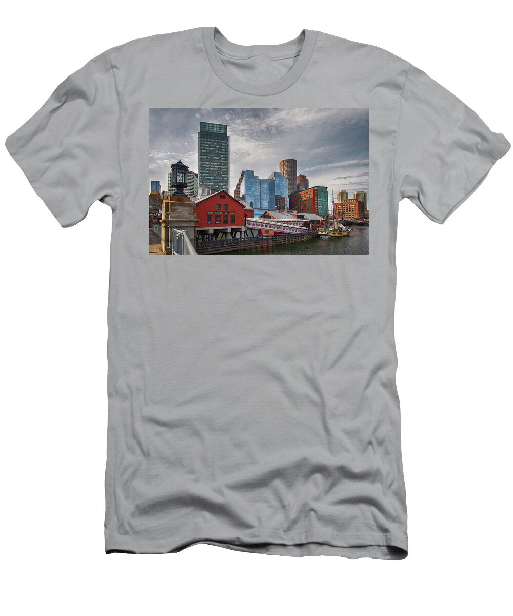 Boston Tea Party Museum Congress Street Bridge Joann Vitali T-Shirt