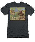 Boy Riding a Donkey in the English Countryside English School T-Shirt