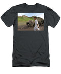 Boys Herd Donkeys Laden with Brush Beth Wald T-Shirt