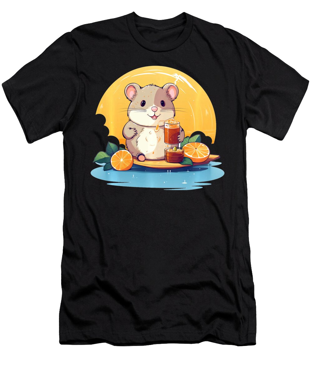 Breakfast with Fruits for Hamster Lovers Thepassionshop T-Shirt