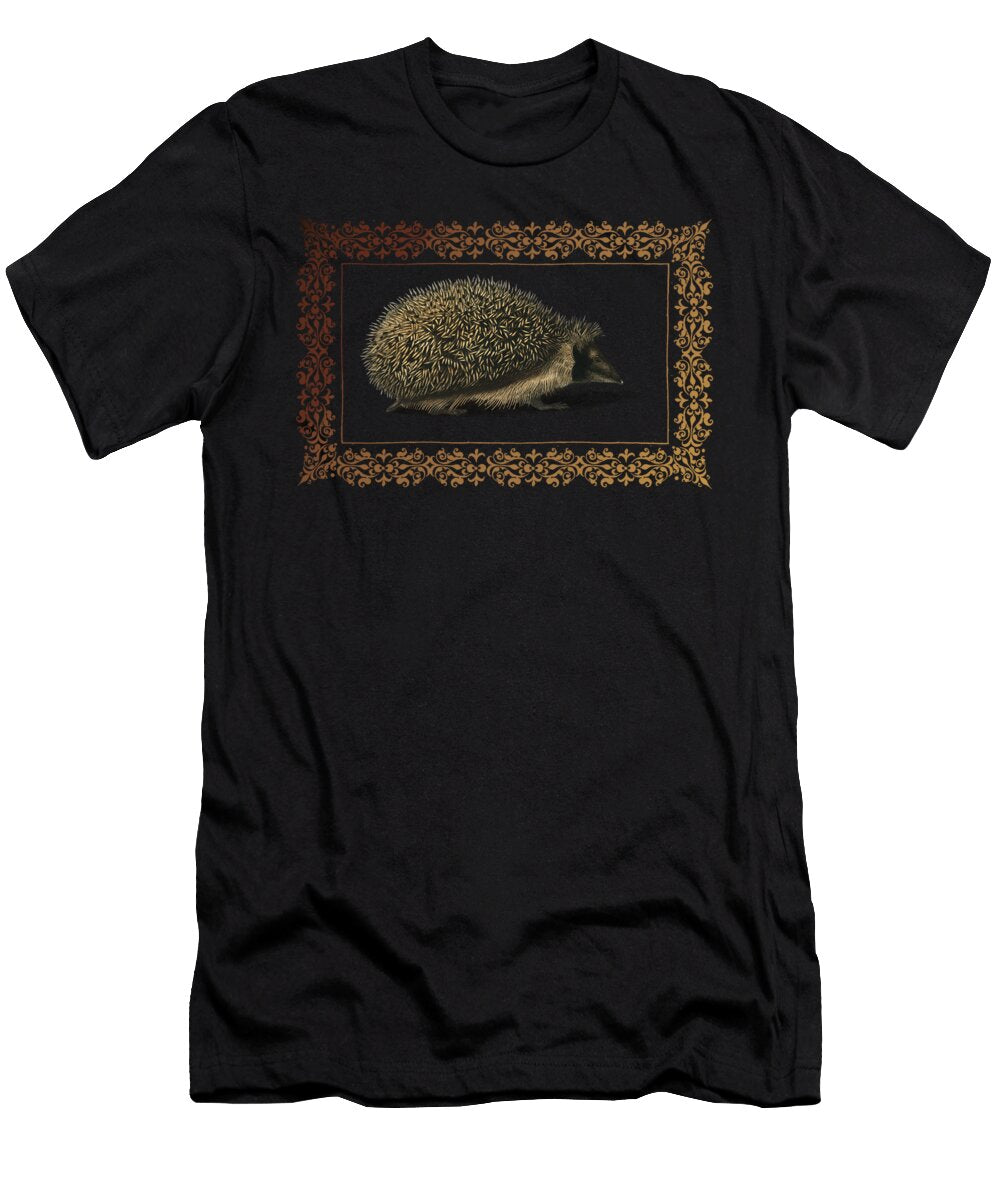 Brown Frame Hedgehog Rachael Bao T-Shirt