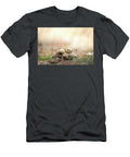 Brown Mushrooms on Ground Stephens Coyote Ridge Regional Park Kelowna Canada Julien T-Shirt