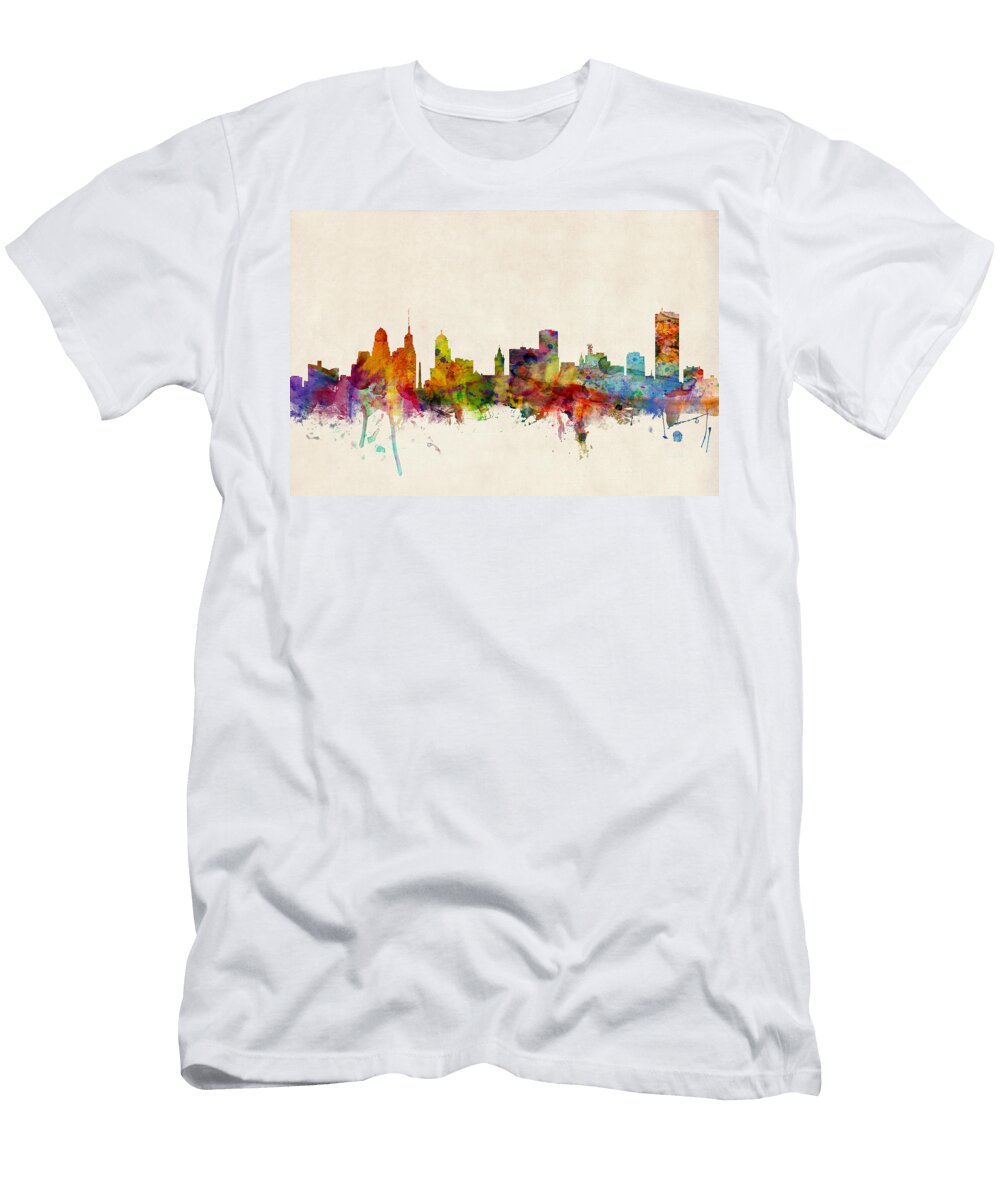 Buffalo Skyline Michael Tompsett T-Shirt