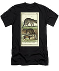 Buffons Historic Natural History Illustration Depicting Beaver Ar4 Historic Illustrations T-Shirt