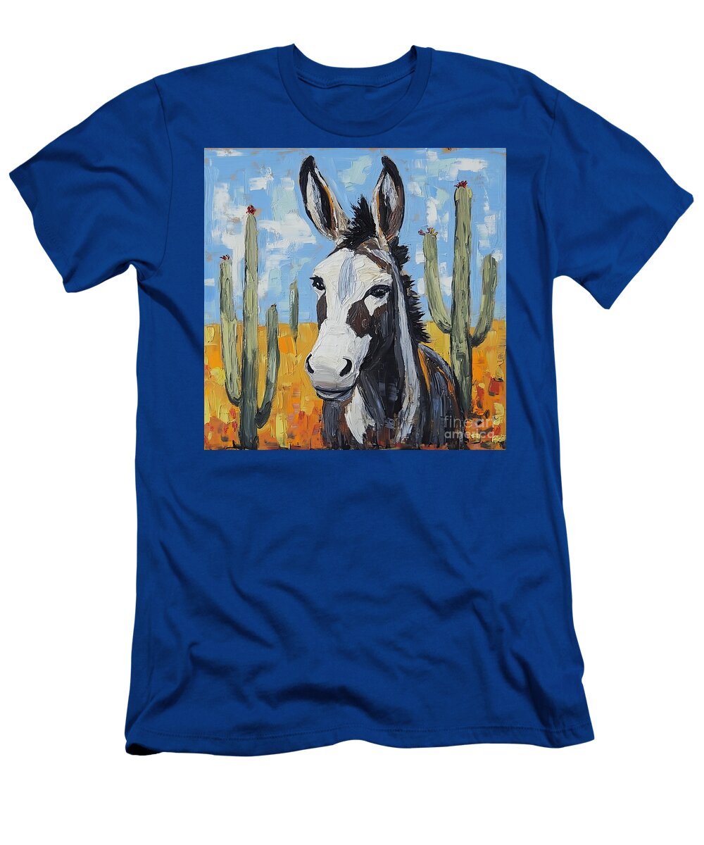 Burro Portrait Elisabeth Lucas T-Shirt