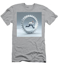 Businessman Running Inside Metal Gear Rat Race Gualtiero Boffi T-Shirt
