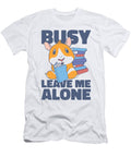 Busy Reading Hamster Pet Book Hamster Owner Toms Store T-Shirt