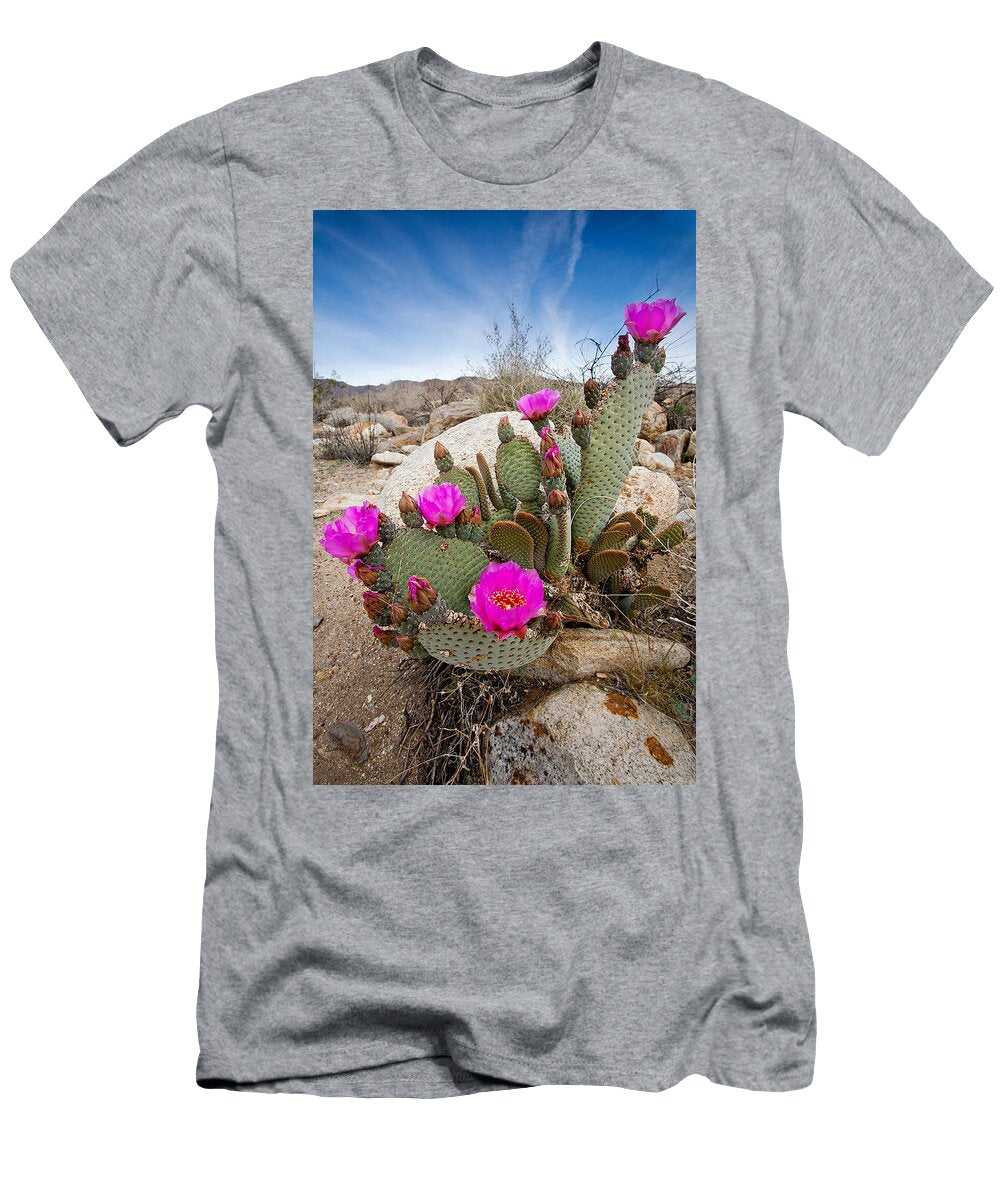 Cactus Blooms Peter Tellone T-Shirt