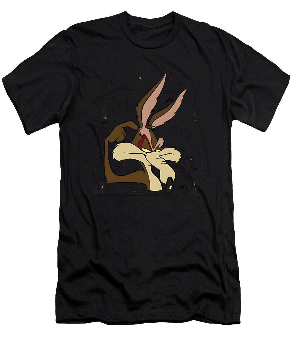 Calculating Coyote Gift Girl Rowena Dale T-Shirt