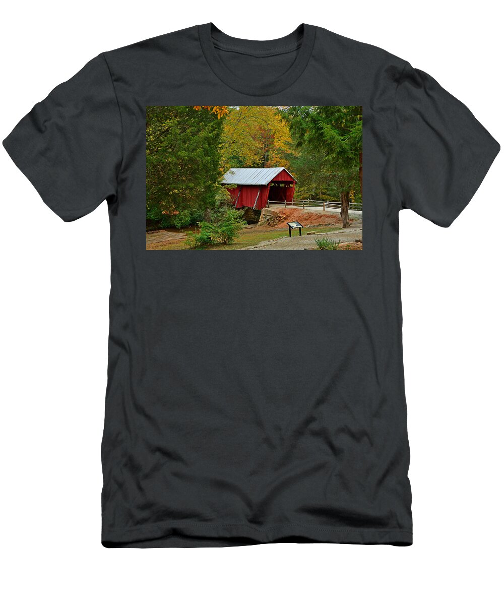 Campbells Covered Bridge Ben Prepelka T-Shirt