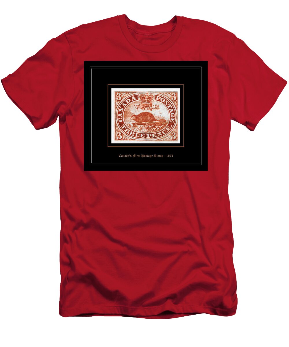 Canada Three Cent Beaver Andrew Fare T-Shirt