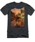 Canyon and Waterfall Coyote Gulch Utah Gary Whitton T-Shirt