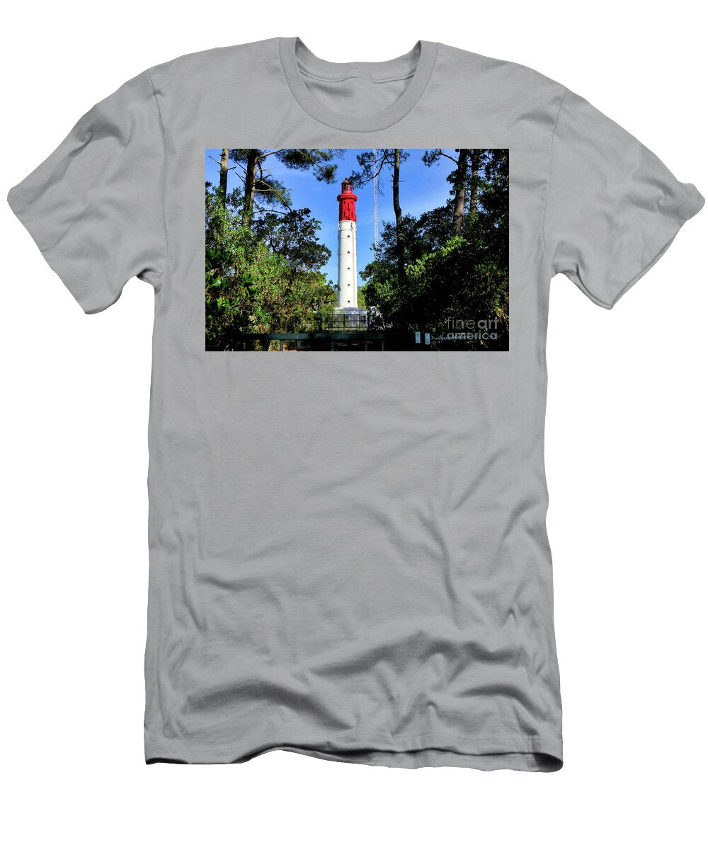 Cap Ferret Lighthouse Stephen Farhall T-Shirt